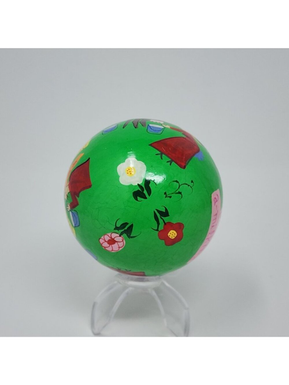 Crate & Barrel Twelve Days Of Christmas Ornament Day 8 Maids a Milking VTG 3" - Picture 6 of 6